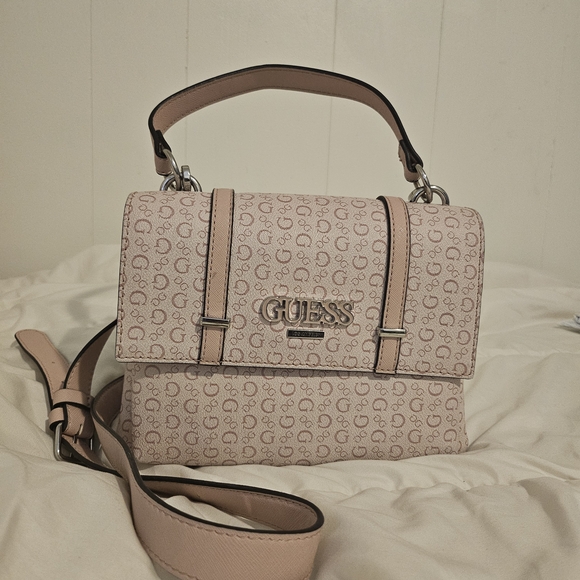 Guess Pink Handbag - Picture 1 of 4